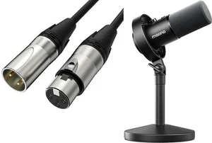 USB XLR Dynamic Microphone for Podcast: PC Computer Gaming Mic with 192kHz/24bit for Studio Recordin USB XLR Dynamic Microphone for Podcast: PC Computer Gaming Mic with 192kHz/24bit for Studio Recordin