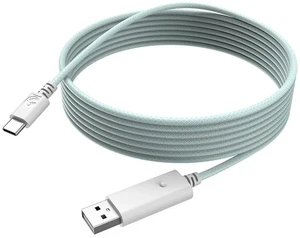 USB-C Cable for G7 SE, G7, T4 Kaleid (White & Cyan) USB-C Cable for G7 SE, G7, T4 Kaleid (White & Cyan)
