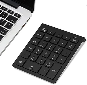 Bluetooth Number Pad for Laptop, Wireless Numeric keypad, 28 Keys Numpad Number Keypad Bluetooth 10 Keys Number Pad for Laptop, MacBook Air/Pro, iMac, Surface Pro, etc Bluetooth Number Pad for Laptop, Wireless Numeric keypad, 28 Keys Numpad Number Keypad Bluetooth 10 Keys Number Pad for Laptop, MacBook Air/Pro, iMac, Surface Pro, etc