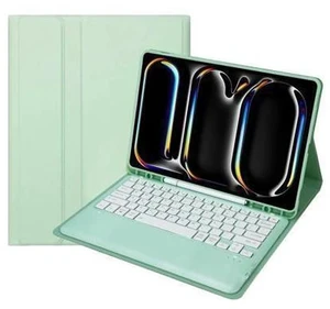 KcoxdCn New iPad Pro 13 Inch 2024 Keyboard Case for iPad Pro 13 Inch Keyboard Case 2024 Model 7th Generation with Pencil Holder Mutil Angles Stand Cover Detachable Wireless Keyboard (Mint) KcoxdCn New iPad Pro 13 Inch 2024 Keyboard Case for iPad Pro 13 Inch Keyboard Case 2024 Model 7th Generation with Pencil Holder Mutil Angles Stand Cover Detachable Wireless Keyboard (Mint)