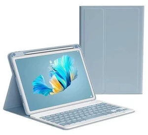 KMXDD Keyboard Case Compatible with iPad 10th Generation 2022 10.9 inch Case with Keyboard Case with Keyboard Removable Bluetooth Wireless Keyboard Folio Case,Mist Blue KMXDD Keyboard Case Compatible with iPad 10th Generation 2022 10.9 inch Case with Keyboard Case with Keyboard Removable Bluetooth Wireless Keyboard Folio Case,Mist Blue