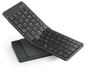 Rovinda Foldable Bluetooth Keyboard, Portable Wireless Folding Keyboard (BT5.1 x 3), Pocket-Sized & Ultra-Slim, USB-C Rechargeable for iOS, Android, Windows Mac OS Laptop Tablet Smartphone, Green Rovinda Foldable Bluetooth Keyboard, Portable Wireless Folding Keyboard (BT5.1 x 3), Pocket-Sized & Ultra-Slim, USB-C Rechargeable for iOS, Android, Windows Mac OS Laptop Tablet Smartphone, Green