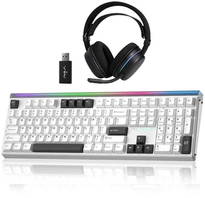 Aula Wireless Keyboard and Headset Combo, Aula H108 Wireless Keyboard G7 Wireless Headset Aula Wireless Keyboard and Headset Combo, Aula H108 Wireless Keyboard G7 Wireless Headset
