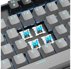 MageGee 75% Mechanical Gaming Keyboard, Blue Switch, LED Backlit, 87 Keys Compact TKL Wired Computer Keyboards for Windows Laptop PC Gamer - Grey/Black MageGee 75% Mechanical Gaming Keyboard, Blue Switch, LED Backlit, 87 Keys Compact TKL Wired Computer Keyboards for Windows Laptop PC Gamer - Grey/Black