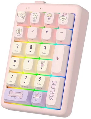 Wireless Number Pad Keyboard Mechanical Numpad Numeric Keypad for Laptop | Bluetooth Creamy 10 Key R Wireless Number Pad Keyboard Mechanical Numpad Numeric Keypad for Laptop | Bluetooth Creamy 10 Key R
