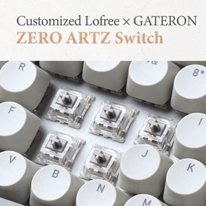 Zero ARTZ Mechanical Keyboard, 75% Rechargeable Hot-swappable Keyboards with 3 Types Connection for Windows, Mac OS, Linear Switches/Terrazzo Grey Zero ARTZ Mechanical Keyboard, 75% Rechargeable Hot-swappable Keyboards with 3 Types Connection for Windows, Mac OS, Linear Switches/Terrazzo Grey