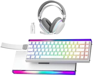 Aula Hall Effect Keyboard and Headset Combo, Aula Hero 68 HE Hall Effect Keyboard G7 Wireless Headset Aula Hall Effect Keyboard and Headset Combo, Aula Hero 68 HE Hall Effect Keyboard G7 Wireless Headset