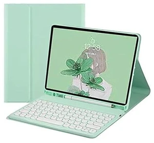HENGHUI 2022 iPad Pro 11 4th Generation Keyboard Case Cute Round Key Color Keyboard Wireless Detachable BT Keyboard Cover for 2021/2020 iPad Pro 11 inch 3rd/2nd Generation (iPadPro11, MintGreen) HENGHUI 2022 iPad Pro 11 4th Generation Keyboard Case Cute Round Key Color Keyboard Wireless Detachable BT Keyboard Cover for 2021/2020 iPad Pro 11 inch 3rd/2nd Generation (iPadPro11, MintGreen)