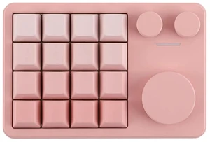 Cybrix 16 VIA Programmable Macro Pad - 16 Keys + 3 Knobs, Type-C Wired Aluminum Numpad, Hot-Swappabl Cybrix 16 VIA Programmable Macro Pad - 16 Keys + 3 Knobs, Type-C Wired Aluminum Numpad, Hot-Swappabl