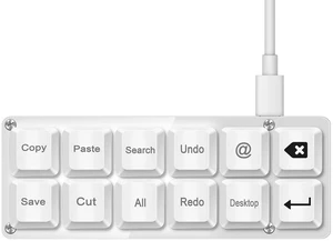 Copy Paste Mini Shortcut Key Office Work Macros Keypad OSU Rhythm Games Keypad Gaming USB Wired Keyb Copy Paste Mini Shortcut Key Office Work Macros Keypad OSU Rhythm Games Keypad Gaming USB Wired Keyb