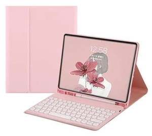 HENGHUI iPad Mini 6th Generation 2021 8.3 inch Keyboard Case Cute Round Key Color Keyboard Wireless Detachable BT Keyboard Cover with Pencil Holder for Mini 6 (Mini6, Pink) HENGHUI iPad Mini 6th Generation 2021 8.3 inch Keyboard Case Cute Round Key Color Keyboard Wireless Detachable BT Keyboard Cover with Pencil Holder for Mini 6 (Mini6, Pink)