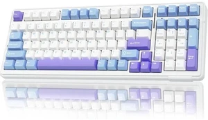 Eyesoul F99 Wireless Mechanical Keyboard,Tri-Mode BT5.0/2.4GHz/USB-C Hot Swappable Custom Keyboard,Pre-lubed Linear Switches,Gasket Structure,RGB Backlit Gaming Keyboard for PC/Tablet/Xbox/PS4/PS5 Eyesoul F99 Wireless Mechanical Keyboard,Tri-Mode BT5.0/2.4GHz/USB-C Hot Swappable Custom Keyboard,Pre-lubed Linear Switches,Gasket Structure,RGB Backlit Gaming Keyboard for PC/Tablet/Xbox/PS4/PS5