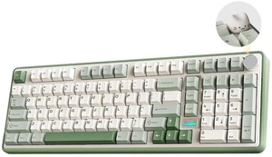 B98 PRO QMK/VIA Wireless Mechanical Gaming Keyboard,96% Layout with Numpad and Cute Cat Knob, BT/2.4 B98 PRO QMK/VIA Wireless Mechanical Gaming Keyboard,96% Layout with Numpad and Cute Cat Knob, BT/2.4