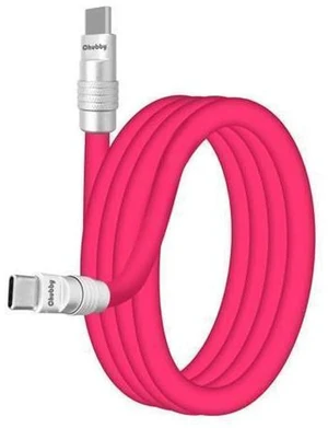chubbycable Chubby 3.0 Fast Charging Cable Durable Soft Silicone USB C Cable 240W Extra Thick Phone Charger Cord Data Transfer Type C Cable, Rose Red, Type-C to Type-C, 13.1 FT chubbycable Chubby 3.0 Fast Charging Cable Durable Soft Silicone USB C Cable 240W Extra Thick Phone Charger Cord Data Transfer Type C Cable, Rose Red, Type-C to Type-C, 13.1 FT