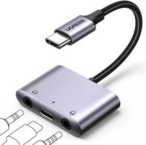 USB C to 3.5mm Audio Adapter 3 in 1 Charger and Headphone Splitter USB C to Aux Dual Headphone Jack with PD 60W Fast Charge Cable for iPhone 17/16 Pro Max, Galaxy S25/24 Ultra, Pixel 10, iPad USB C to 3.5mm Audio Adapter 3 in 1 Charger and Headphone Splitter USB C to Aux Dual Headphone Jack with PD 60W Fast Charge Cable for iPhone 17/16 Pro Max, Galaxy S25/24 Ultra, Pixel 10, iPad