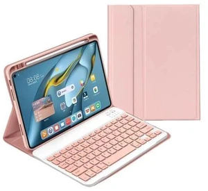 AnMengXinLing Keyboard Case for iPad iPad Air 11 Inch (M2)/ Air 5th 4th Generation/Pro11 4th 3rd 2nd 1st Gen, Slim Magnetic Detachable iPad Air 6 2024 Keyboard Tablet Cover with Pencil Holder, Pink AnMengXinLing Keyboard Case for iPad iPad Air 11 Inch (M2)/ Air 5th 4th Generation/Pro11 4th 3rd 2nd 1st Gen, Slim Magnetic Detachable iPad Air 6 2024 Keyboard Tablet Cover with Pencil Holder, Pink