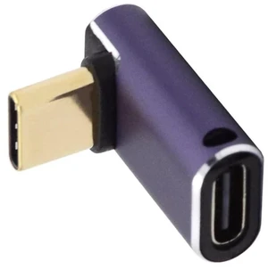 Type C Male to Female 240W Power 40Gbps Data 8K Video Adapter Up Down Angled for NS Phone Laptop Type C Male to Female 240W Power 40Gbps Data 8K Video Adapter Up Down Angled for NS Phone Laptop