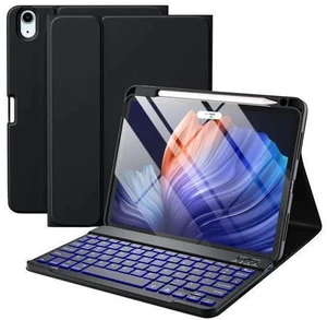 Harvopu Compatible for iPad Air 11-inch/ 10.9" Air 5th 4th Generation Case with Keyboard - Backlit Detachable, Folio Cover with Pencil Holder for iPad Air 11 Inch M3/M2, Air 5 2022/ Air 4 (Black) Harvopu Compatible for iPad Air 11-inch/ 10.9" Air 5th 4th Generation Case with Keyboard - Backlit Detachable, Folio Cover with Pencil Holder for iPad Air 11 Inch M3/M2, Air 5 2022/ Air 4 (Black)