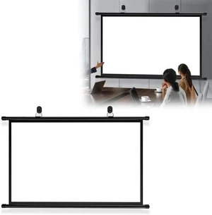 Wall Mounted Projector Screen 50" 60" 72" Projector Screen Manual Pull Down 4K HD Indoor Outdoor Movie Screen for Home Cinema Office Game(16:9,72in) Wall Mounted Projector Screen 50" 60" 72" Projector Screen Manual Pull Down 4K HD Indoor Outdoor Movie Screen for Home Cinema Office Game(16:9,72in)