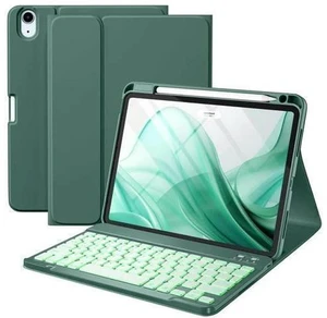 Harvopu Compatible for iPad Air 11-inch M2/ 10.9 Inch Air 5th 4th Generation Case with Keyboard - Backlit Detachable, Folio Cover with Pencil Holder for iPad Air 11 2024/ Air 5/ Air 4 (Pine Green) Harvopu Compatible for iPad Air 11-inch M2/ 10.9 Inch Air 5th 4th Generation Case with Keyboard - Backlit Detachable, Folio Cover with Pencil Holder for iPad Air 11 2024/ Air 5/ Air 4 (Pine Green)