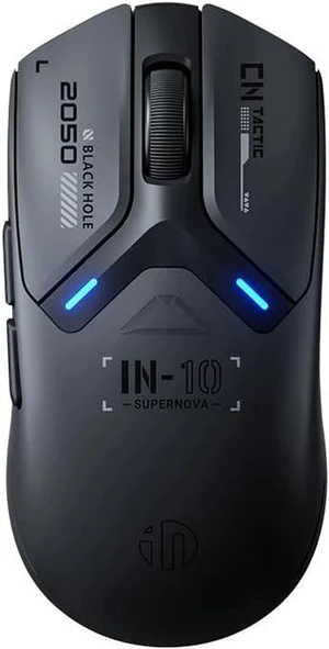 IN10P Lightweight Wireless Gaming Mouse, Tri-Mode Wireless Mouse with Bluetooth/ 2.4G/ USB-C Wired, 60g Superlight, PAW3395 26K DPI Sensor, 8kHz Polling Rate, Fully Programmable, Black IN10P Lightweight Wireless Gaming Mouse, Tri-Mode Wireless Mouse with Bluetooth/ 2.4G/ USB-C Wired, 60g Superlight, PAW3395 26K DPI Sensor, 8kHz Polling Rate, Fully Programmable, Black