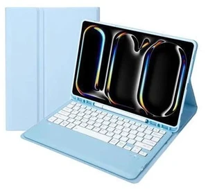KcoxdCn New iPad Pro 13 Inch 2024 Keyboard Case for iPad Pro 13 Inch Keyboard Case 2024 Model 7th Generation with Pencil Holder Mutil Angles Stand Cover Detachable Wireless Keyboard (Light Blue) KcoxdCn New iPad Pro 13 Inch 2024 Keyboard Case for iPad Pro 13 Inch Keyboard Case 2024 Model 7th Generation with Pencil Holder Mutil Angles Stand Cover Detachable Wireless Keyboard (Light Blue)
