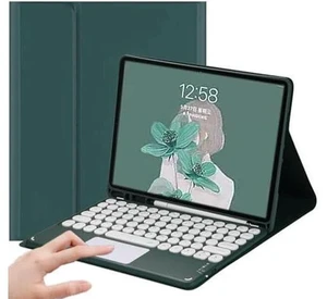 PboyiqiS Touchpad Keyboard Case for All-New Kindle Fire HD 10 and Fire HD 10 Plus Tablet (13th/11th Generation, 2023/2021 Release), Detachable Bluetooth Keyboard Case with Trackpad (Teal) PboyiqiS Touchpad Keyboard Case for All-New Kindle Fire HD 10 and Fire HD 10 Plus Tablet (13th/11th Generation, 2023/2021 Release), Detachable Bluetooth Keyboard Case with Trackpad (Teal)