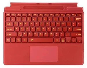 mobee Type Cover for Microsoft Surface Pro 11 / Pro 10 / Pro 9 / Pro 8 / Pro X, 13 inch, Bluetooth Keyboard with Multi-Touch Trackpad Mouse, 7-Color Backlit, Ultra Slim & Pen Holder (Red) mobee Type Cover for Microsoft Surface Pro 11 / Pro 10 / Pro 9 / Pro 8 / Pro X, 13 inch, Bluetooth Keyboard with Multi-Touch Trackpad Mouse, 7-Color Backlit, Ultra Slim & Pen Holder (Red)