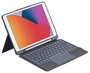 Zoof Keyboard case for iPad 10.2-inch(7th, 8th and 9th Generation) Bluetooth Keyboard with trackpad, Wireless Keyboard, Magnet Detachable Backlit Keyboard - Black Grey Zoof Keyboard case for iPad 10.2-inch(7th, 8th and 9th Generation) Bluetooth Keyboard with trackpad, Wireless Keyboard, Magnet Detachable Backlit Keyboard - Black Grey