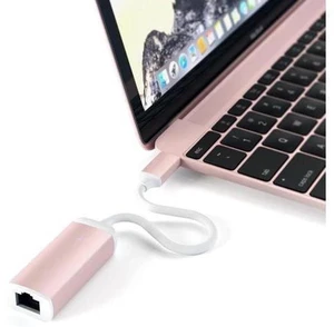 Satechi USB C to Ethernet Cable, Type-C Gigabit Ethernet Adapter, Aluminum Portable Ethernet-to-USB Converter for MacBook Pro/Air, iPad Pro/Air/Mini, Windows Laptop, Compatible with Switch (Rose Gold) Satechi USB C to Ethernet Cable, Type-C Gigabit Ethernet Adapter, Aluminum Portable Ethernet-to-USB Converter for MacBook Pro/Air, iPad Pro/Air/Mini, Windows Laptop, Compatible with Switch (Rose Gold)