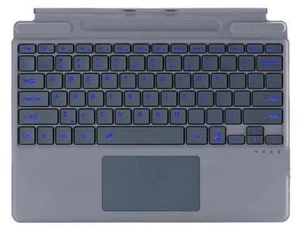 Zoof Type Cover for Microsoft Surface Pro 11 / Pro 10 / Pro 9 / Pro 8 / Pro X, 13 inch, Portable Slim Bluetooch Keyboard with Touchpad, Pen Holder (Gray with Backlit) Zoof Type Cover for Microsoft Surface Pro 11 / Pro 10 / Pro 9 / Pro 8 / Pro X, 13 inch, Portable Slim Bluetooch Keyboard with Touchpad, Pen Holder (Gray with Backlit)