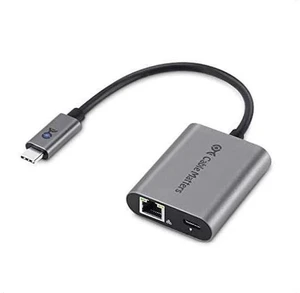 Cable Matters USB C to 2.5 Gigabit Ethernet Adapter with Charging 100W, 2.5g Ethernet to USB-C Adapter (2.5gbps Ethernet Port) - Compatible with MacBook Pro, iPad Pro, XPS, Microsoft Surface Pro Cable Matters USB C to 2.5 Gigabit Ethernet Adapter with Charging 100W, 2.5g Ethernet to USB-C Adapter (2.5gbps Ethernet Port) - Compatible with MacBook Pro, iPad Pro, XPS, Microsoft Surface Pro