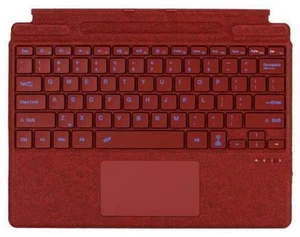 Zoof Type Cover for Microsoft Surface Pro 11 / Pro 10 / Pro 9 / Pro 8 / Pro X, 13 inch, Portable Slim Bluetooch Keyboard with Touchpad, Pen Holder (Poppy Red with Backlit) Zoof Type Cover for Microsoft Surface Pro 11 / Pro 10 / Pro 9 / Pro 8 / Pro X, 13 inch, Portable Slim Bluetooch Keyboard with Touchpad, Pen Holder (Poppy Red with Backlit)