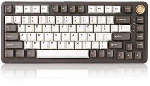 B75 PRO Wireless Mechanical Keyboard,75% Layout with Knob,Hot Swap Gasket Structure,Creamy Pre-lubed B75 PRO Wireless Mechanical Keyboard,75% Layout with Knob,Hot Swap Gasket Structure,Creamy Pre-lubed