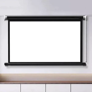 Manual Projector Screen 60" 72" Portable Projection Screen 16:9 HD Wall Mounted Movie Projector Screen for Home Theater Office, Anti-Crease(72in16:9) Manual Projector Screen 60" 72" Portable Projection Screen 16:9 HD Wall Mounted Movie Projector Screen for Home Theater Office, Anti-Crease(72in16:9)