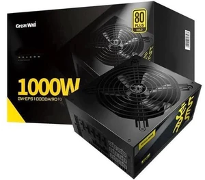 Great Wall GW1000 80 Plus Gold Fully Modular 1000W Power Supply, 140mm Ball Bearings Fan,The Air Volume Is Large And Mute, 150mm ATX Power - Black Great Wall GW1000 80 Plus Gold Fully Modular 1000W Power Supply, 140mm Ball Bearings Fan,The Air Volume Is Large And Mute, 150mm ATX Power - Black