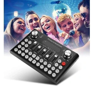 Sound Cards Audio Interface F8/F9 18 Sound Effects Bluetooth Audio Headset Microphon External Live Sound Card Sound Cards Audio Interface F8/F9 18 Sound Effects Bluetooth Audio Headset Microphon External Live Sound Card