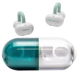 Pill Open Ear Headphones Bluetooth 6.0 OWS Hanging Earphones IPX4 Open Ear Clip Wireless Earbuds Built-in AI ENC MD-0WS-003 (Green) Pill Open Ear Headphones Bluetooth 6.0 OWS Hanging Earphones IPX4 Open Ear Clip Wireless Earbuds Built-in AI ENC MD-0WS-003 (Green)