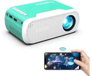 Mini Projector WiFi Home Theater Portable Projector, Phones Can Be Connected to The Movie Projector Via WiFi or Via Data Cable, Compatible With Smartphone/ Tablet/ Laptop/ TV Stick/ USB Drive Mini Projector WiFi Home Theater Portable Projector, Phones Can Be Connected to The Movie Projector Via WiFi or Via Data Cable, Compatible With Smartphone/ Tablet/ Laptop/ TV Stick/ USB Drive