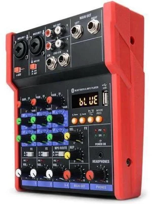 Sound Card Bluetooth Stage Home KTV USB 5V Mini Mixer Music Portable DJ Console Studio Live Performance Sound Card Bluetooth Stage Home KTV USB 5V Mini Mixer Music Portable DJ Console Studio Live Performance