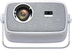 Official Licensed Netflix & Electric FocusMini Projector with WIFI and Bluetooth, 270° rotation, Braided fabric design, Native 1080P Movie Projector with Built-in Speaker, 900ANSI, White Cool white Official Licensed Netflix & Electric FocusMini Projector with WIFI and Bluetooth, 270° rotation, Braided fabric design, Native 1080P Movie Projector with Built-in Speaker, 900ANSI, White Cool white