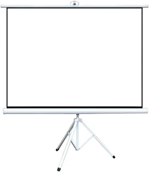 Projector Screen,Home Mobile Portable Projector Screen, Simple Floor-to-Ceiling Manual Pull-Down Screen Without Perforation Screen with Bracket Projector Screen,Home Mobile Portable Projector Screen, Simple Floor-to-Ceiling Manual Pull-Down Screen Without Perforation Screen with Bracket