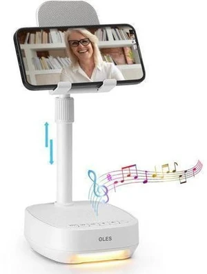 OLES Gifts for Men Dad, Cell Phone Stand with Wireless Speaker, Birthday Gifts for Men, Gifts Him, Phone Holder for iPhone/Android/Tablet, Unique Gifts for Dad Him Mom, Women Gifts OLES Gifts for Men Dad, Cell Phone Stand with Wireless Speaker, Birthday Gifts for Men, Gifts Him, Phone Holder for iPhone/Android/Tablet, Unique Gifts for Dad Him Mom, Women Gifts