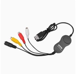 USB video capture card professional transcription VHS old-fashioned tape DV recorder compatible with Windows 10/8/7/mac USB video capture card professional transcription VHS old-fashioned tape DV recorder compatible with Windows 10/8/7/mac