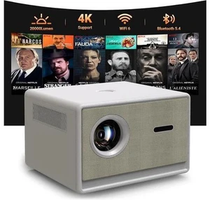 Mini Portable Movie Projector with WiFi and Bluetooth, 4K 1080P Support, 180° Rotatable 130'' Screen, Auto Keystone Compatible with HDMI/USB/Smartphone/PC/Laptop M-P7 Mini Portable Movie Projector with WiFi and Bluetooth, 4K 1080P Support, 180° Rotatable 130'' Screen, Auto Keystone Compatible with HDMI/USB/Smartphone/PC/Laptop M-P7