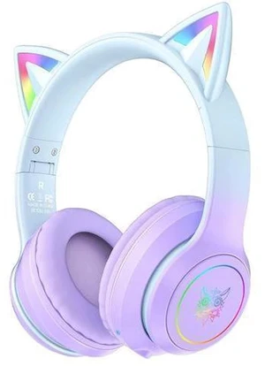 ONITOON Cat Ear Bluetooth Headphones with Micphone for Kids and Adults, LED Light Up Wireless HI-FI Sound Quality, Over-Ear Headphones with Volume Control for iPhone/iPad/Laptop/PC(55H Pla (FRKIDD3) ONITOON Cat Ear Bluetooth Headphones with Micphone for Kids and Adults, LED Light Up Wireless HI-FI Sound Quality, Over-Ear Headphones with Volume Control for iPhone/iPad/Laptop/PC(55H Pla (FRKIDD3)