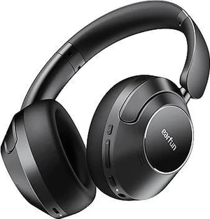 EarFun Wave Pro Active Noise Canceling Headphones, Wireless Over Ear Bluetooth Headphones, LDAC Hi-Res Sound, 5 Mics AI Clear Call, 80H Playtime, Multipoint Connection, Comfort Fit, Custom EQ via App EarFun Wave Pro Active Noise Canceling Headphones, Wireless Over Ear Bluetooth Headphones, LDAC Hi-Res Sound, 5 Mics AI Clear Call, 80H Playtime, Multipoint Connection, Comfort Fit, Custom EQ via App