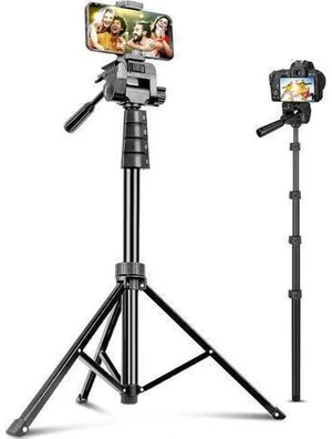 Aureday 67 Phone Tripod, Detachable and Extendable Selfie Stick Tripod for iPhone/Android Smartphone/Camera/GoPro, Portable Cell Phone Tripod with 360-Degree Rotatable Pan Head Aureday 67 Phone Tripod, Detachable and Extendable Selfie Stick Tripod for iPhone/Android Smartphone/Camera/GoPro, Portable Cell Phone Tripod with 360-Degree Rotatable Pan Head
