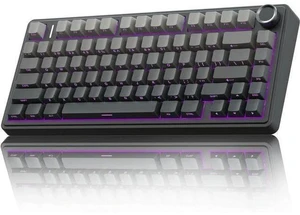 AULA F75 Pro Wireless Mechanical Keyboard,75% Gasket Hot Swappable Custom Keyboard,RGB Backlit,Pre-lubed Reaper Switches,Side Printed PBT Keycaps,2.4GHz/USB-C/BT5.0 Mechanical Gaming Keyboard AULA F75 Pro Wireless Mechanical Keyboard,75% Gasket Hot Swappable Custom Keyboard,RGB Backlit,Pre-lubed Reaper Switches,Side Printed PBT Keycaps,2.4GHz/USB-C/BT5.0 Mechanical Gaming Keyboard