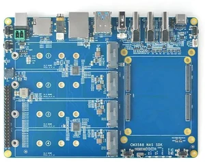 CM3588 Plus Mini NAS Platform, up to 8K Video, RK3588,OpenMediaVault fit,32GB LPDDR5, 4 x M.2 PCIe3.0 Socket, NAS Solutions, Home Server,Local Cloud Storage (NAS Carrier Board) CM3588 Plus Mini NAS Platform, up to 8K Video, RK3588,OpenMediaVault fit,32GB LPDDR5, 4 x M.2 PCIe3.0 Socket, NAS Solutions, Home Server,Local Cloud Storage (NAS Carrier Board)